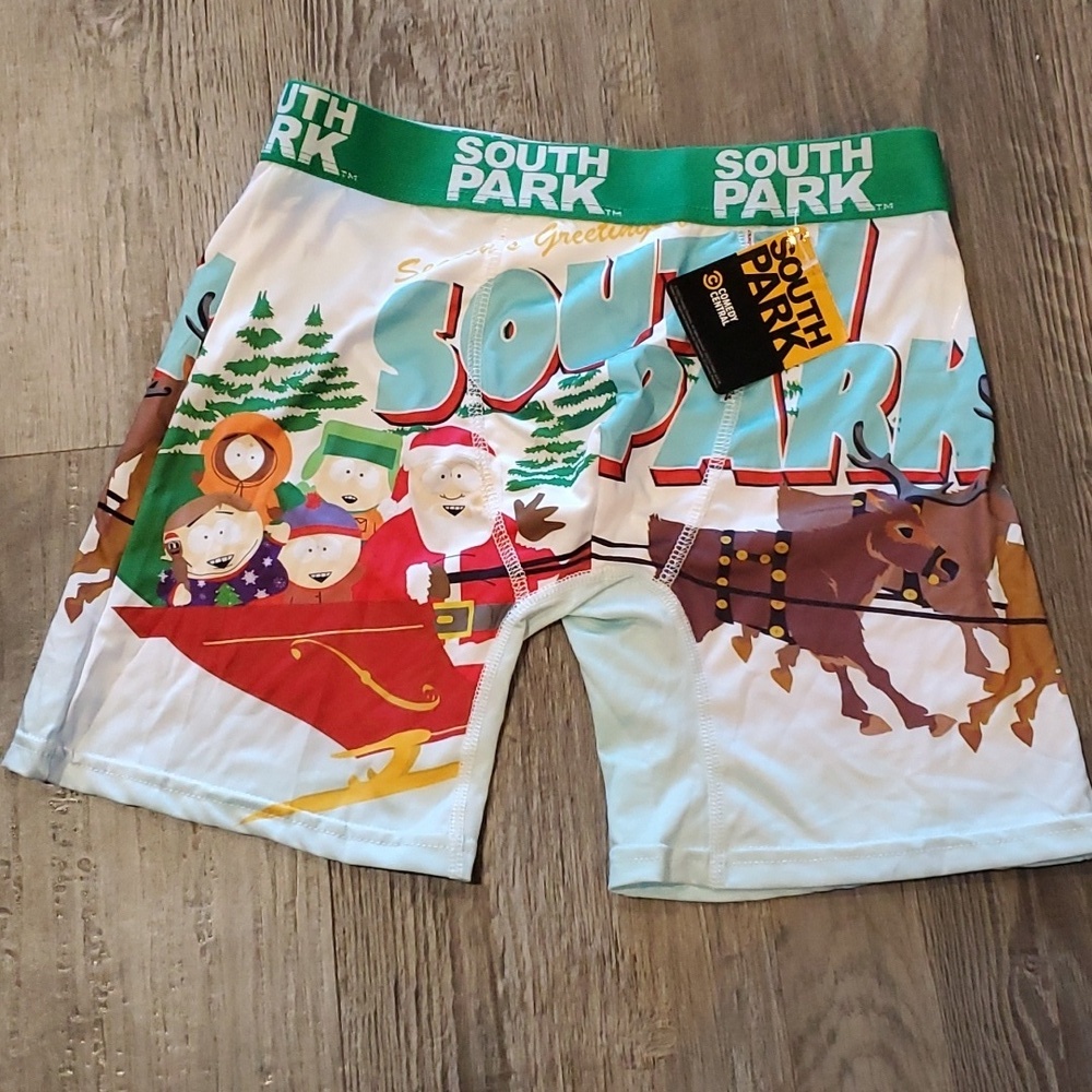 Comedy Central Southpark Christmas Boxers Size Small